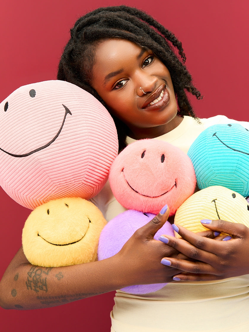 Smiley Fuzzy bangsi - 13cm