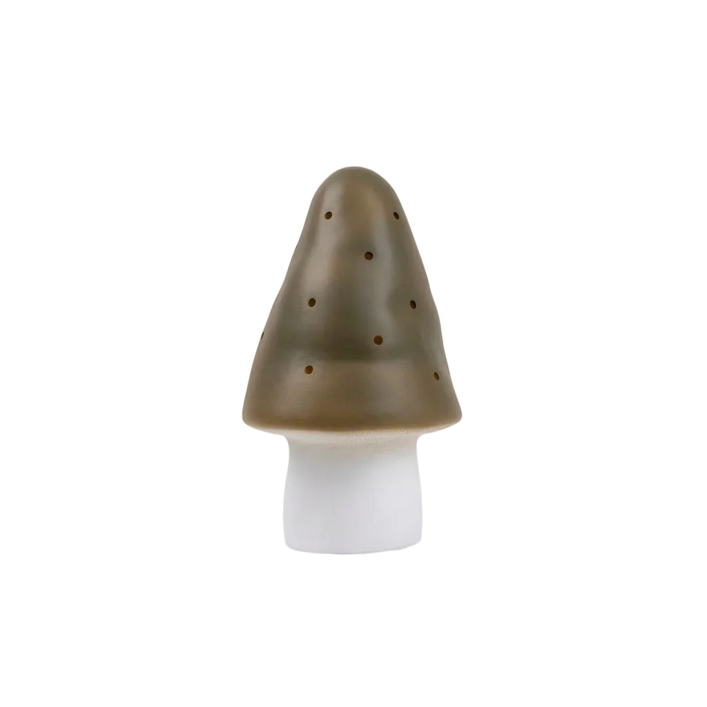 Lampi - Bronze Brown Mushroom (small)