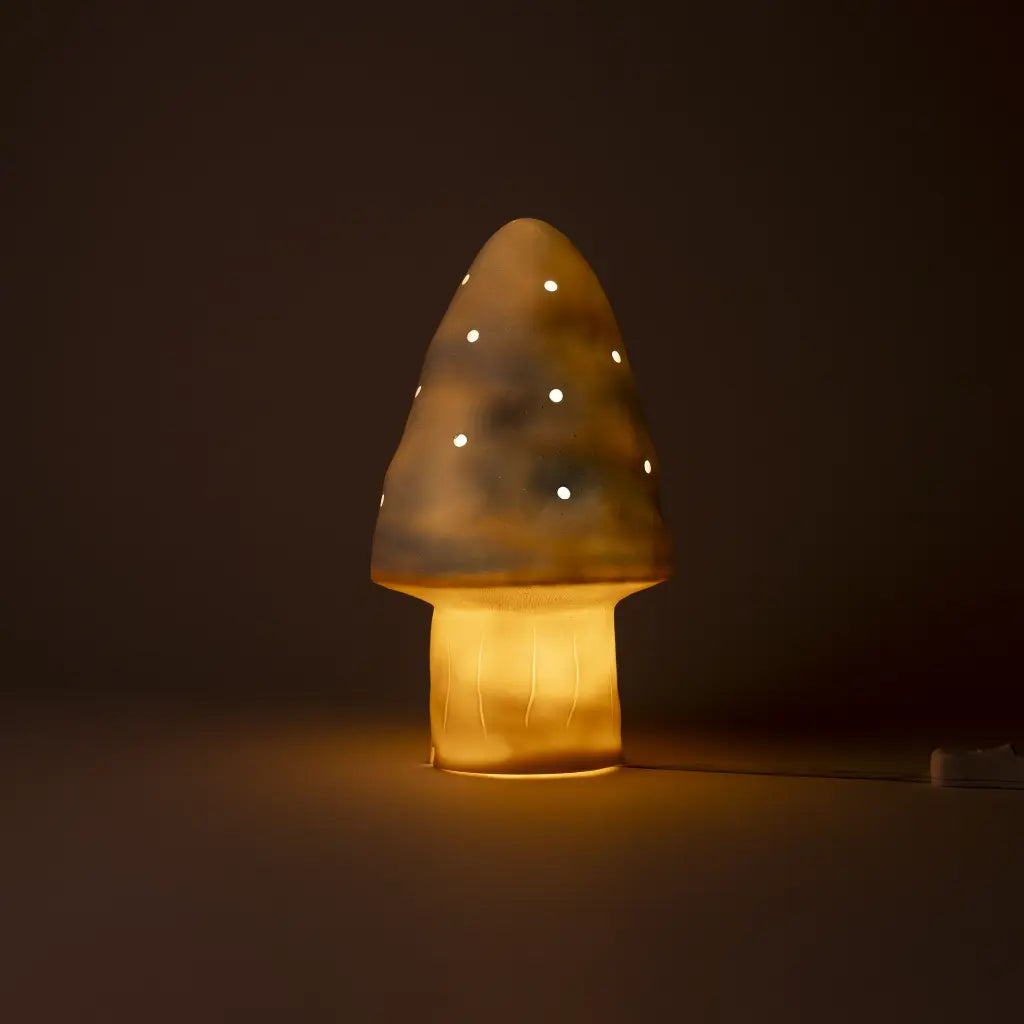 Lampi - Blue Mushroom (small)