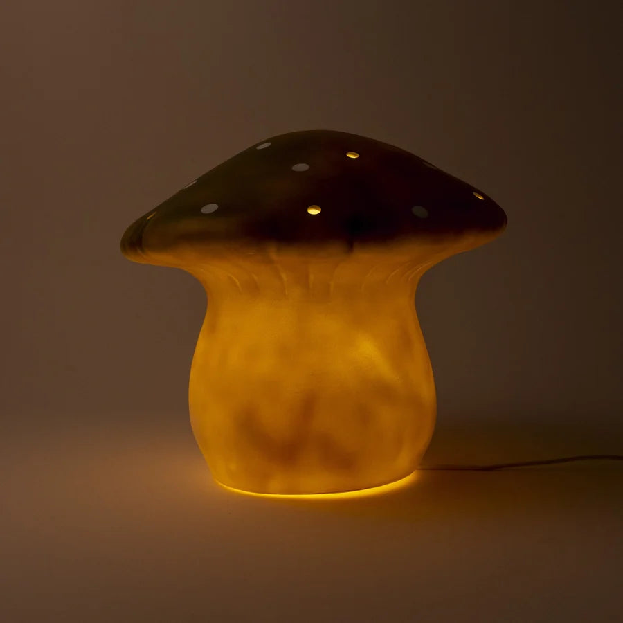 Lampi - Bronze Brown Mushroom (large)