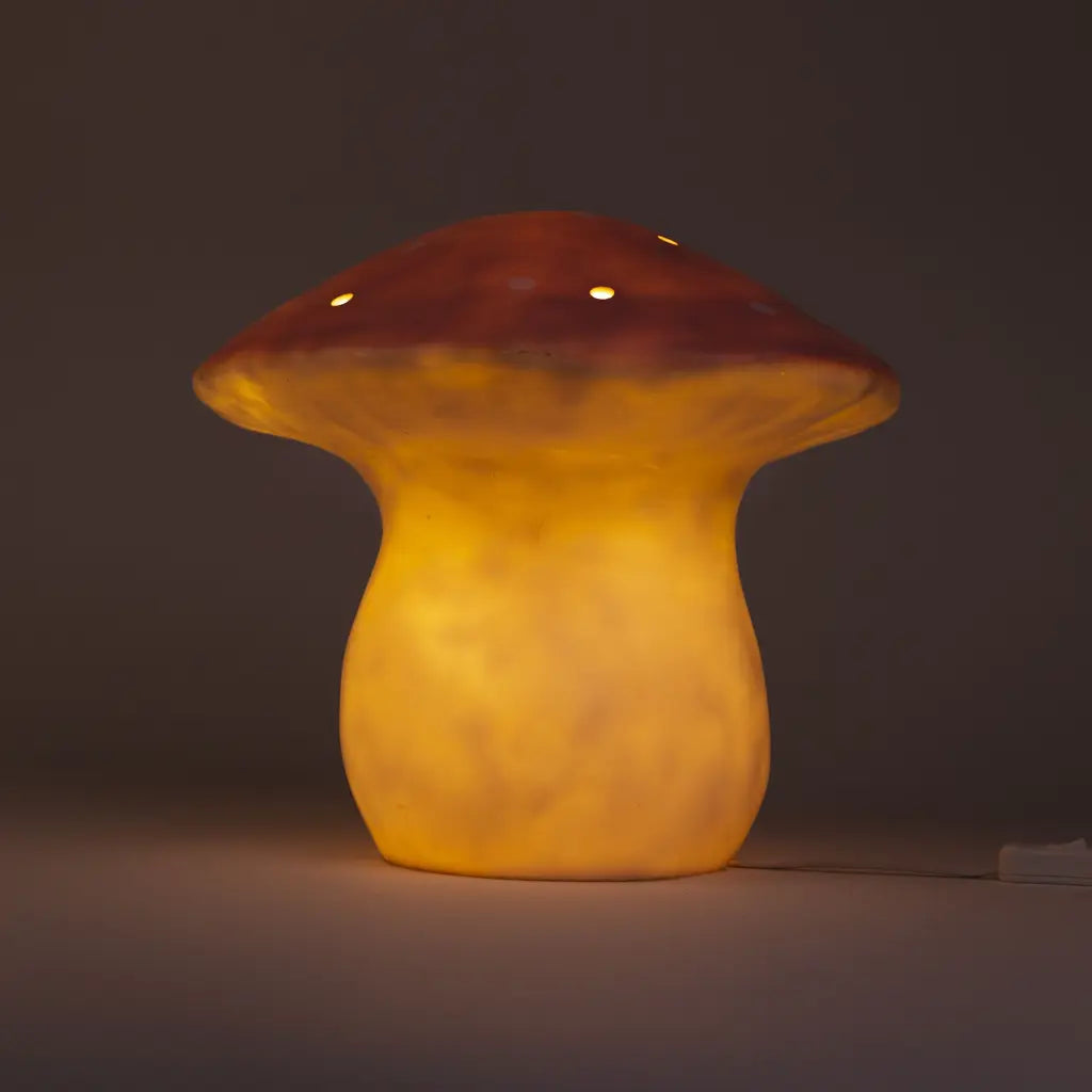 Lampi - Vintage Pink Mushroom (large)