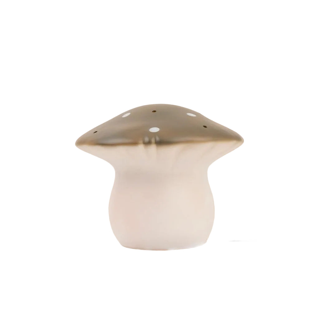 Lampi - Bronze Brown Mushroom (medium)
