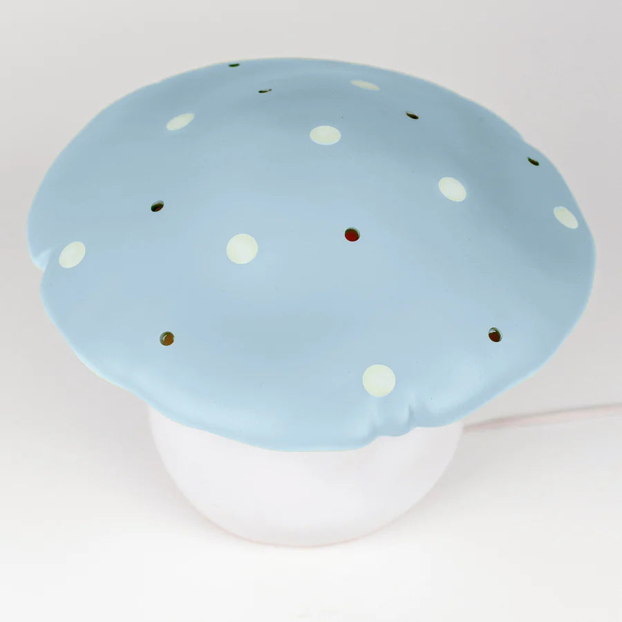 Lampi - Blue Mushroom (medium)