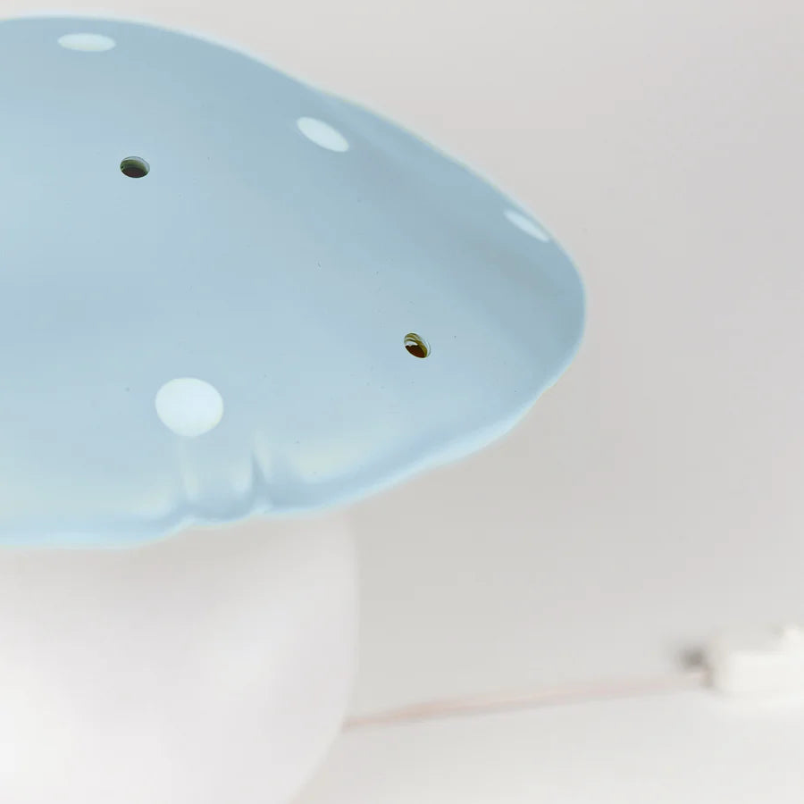 Lampi - Blue Mushroom (medium)