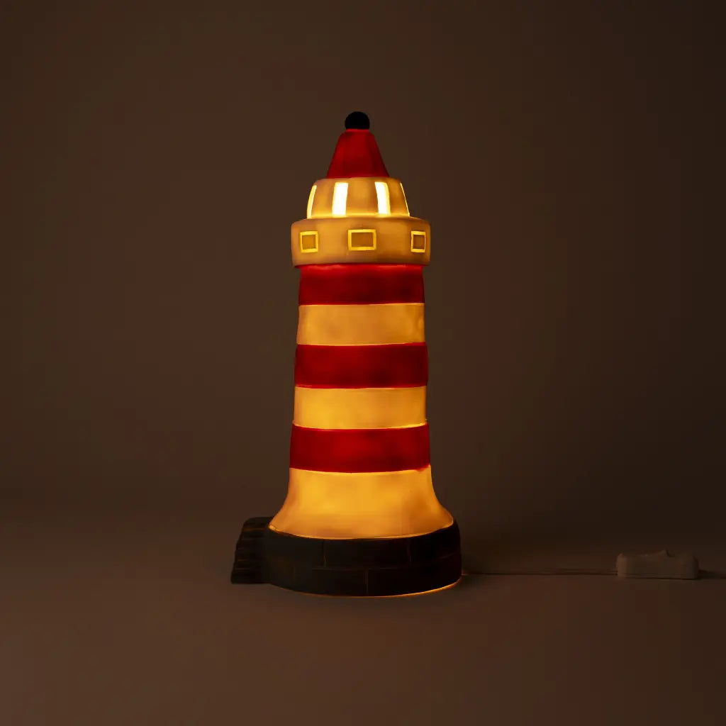 Lampi - Red lighthouse (35 cm)