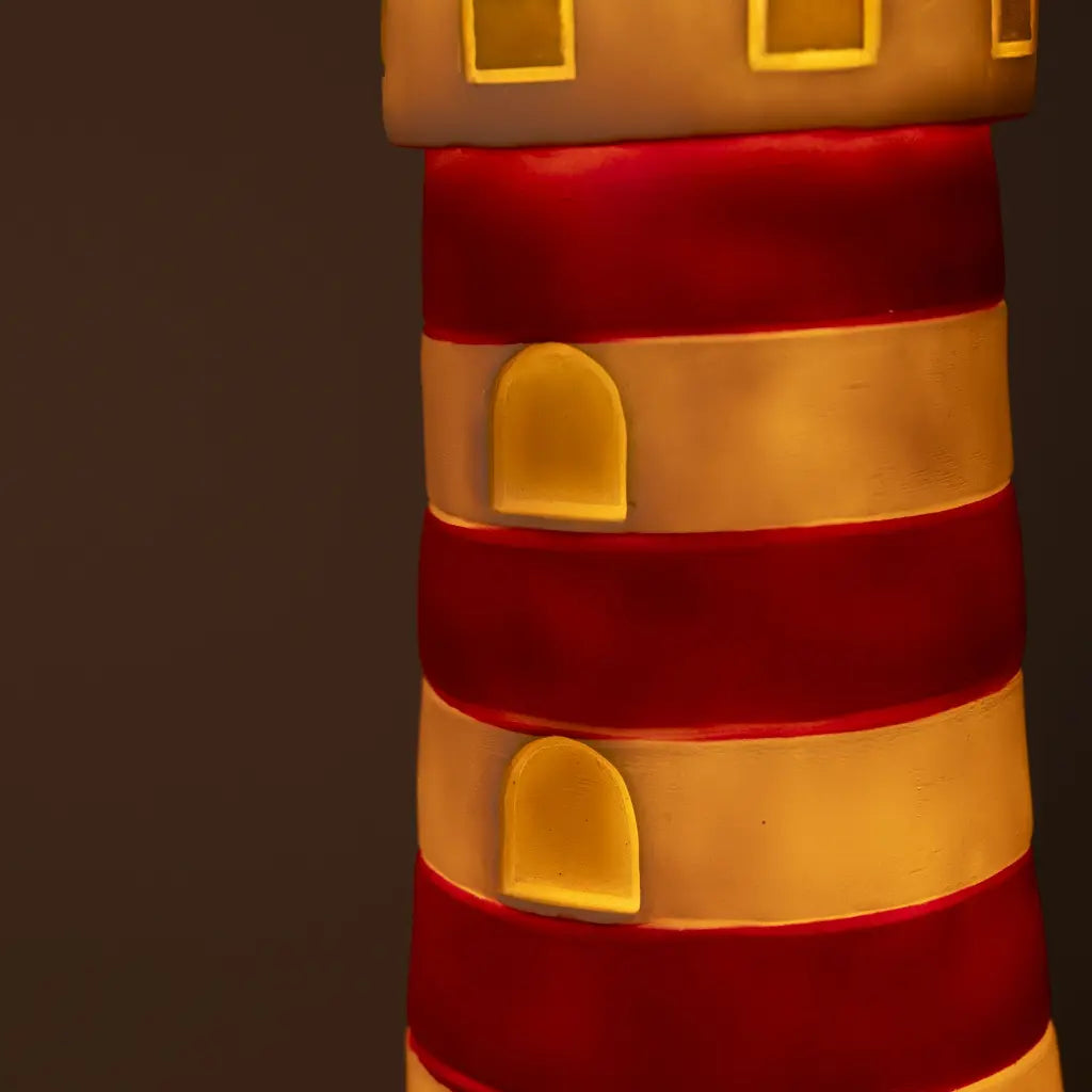 Lampi - Red lighthouse (35 cm)