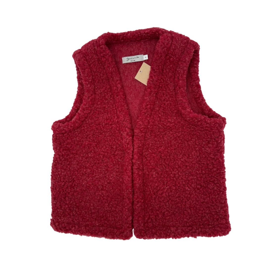 Vesti - Bolero dark red