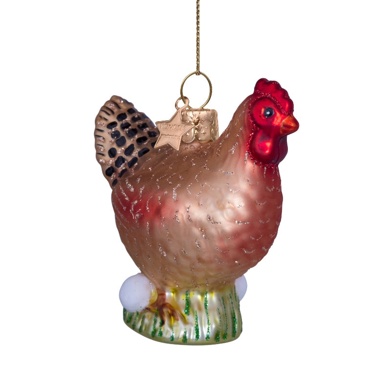 Jólaskraut - chicken with eggs