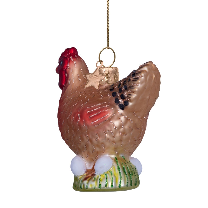 Jólaskraut - chicken with eggs