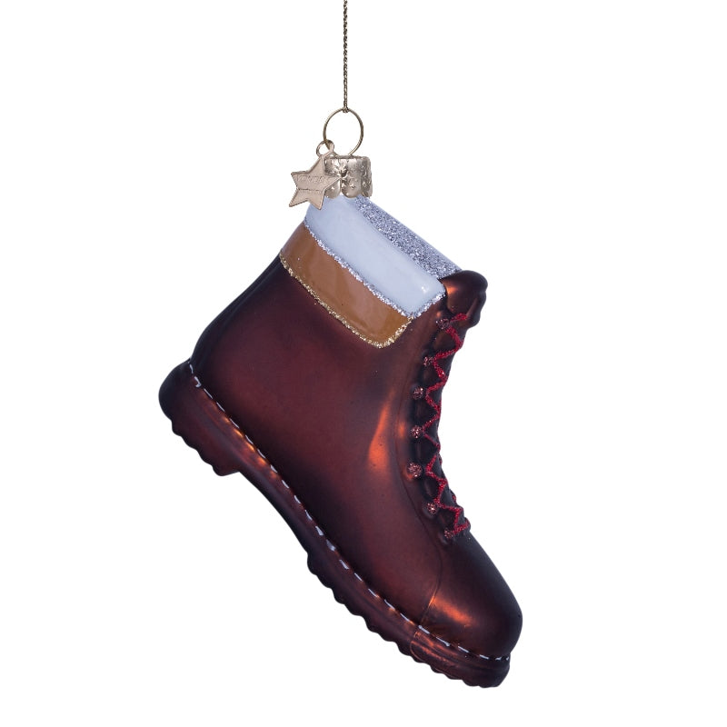 Jólaskraut - brown hiking shoe