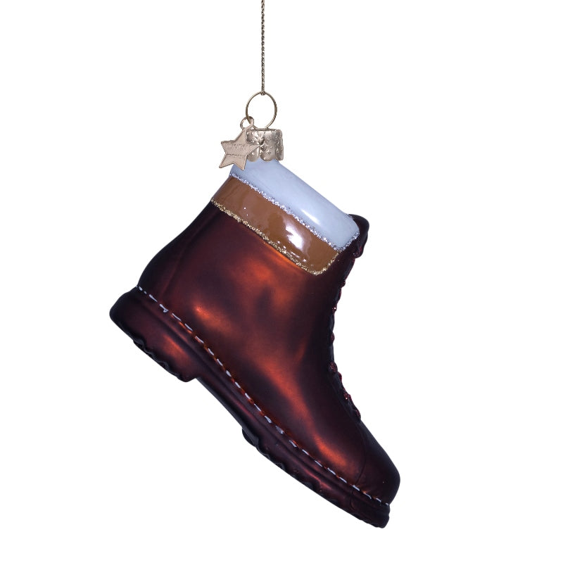 Jólaskraut - brown hiking shoe