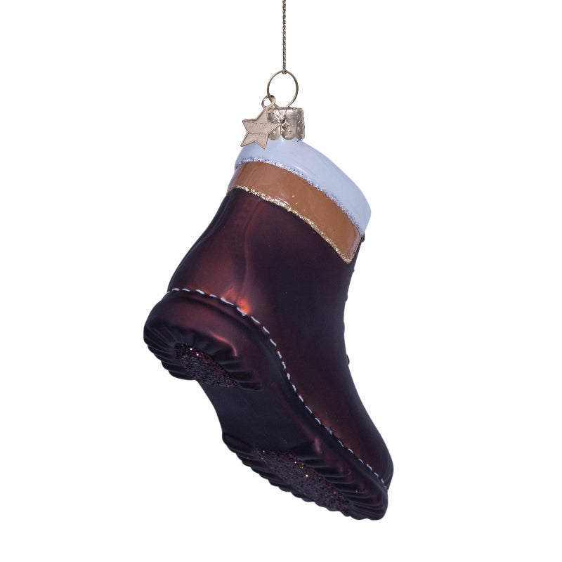 Jólaskraut - brown hiking shoe