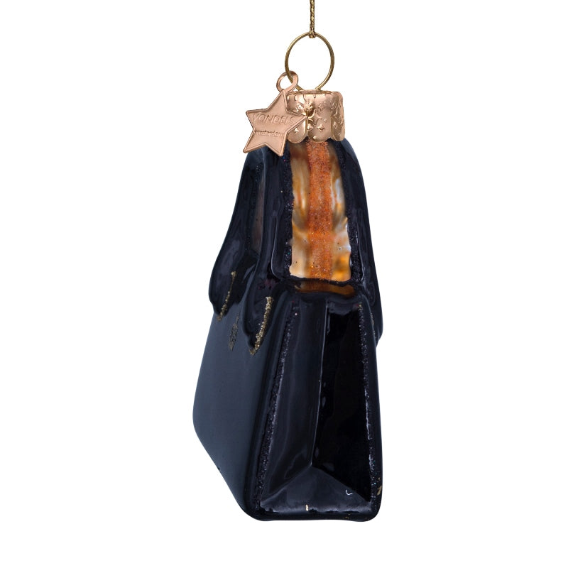 Jólaskraut - Black bag with marmelade sandwitch