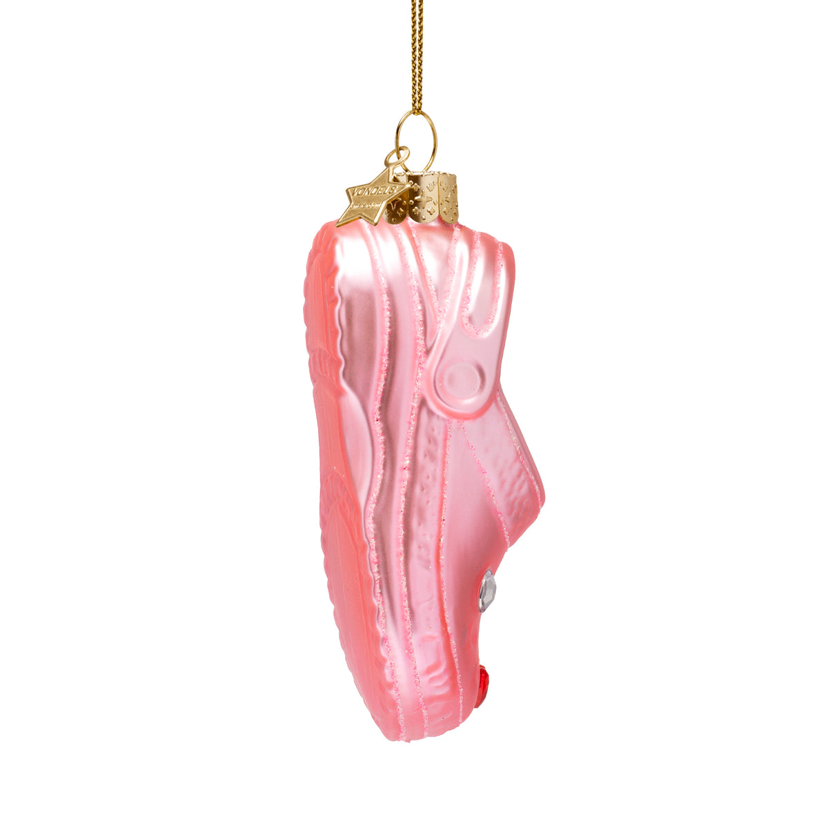 Jólaskraut - matt pink clog w/details