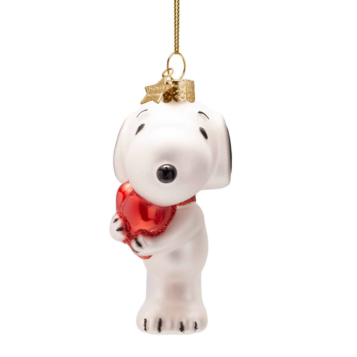 Jólaskraut - Snoopy m. hjarta