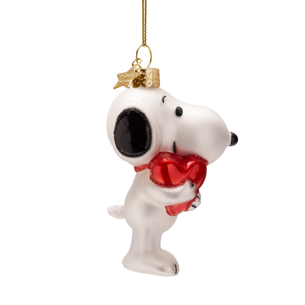Jólaskraut - Snoopy m. hjarta