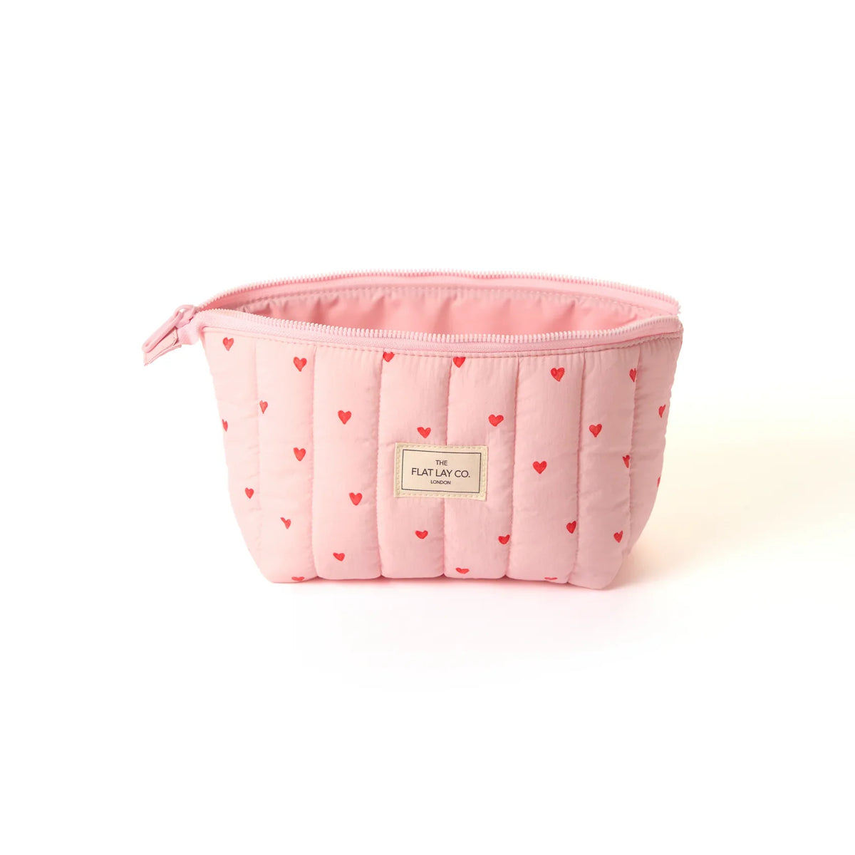Essential Makeup Pouch - Sweet Pink Hearts