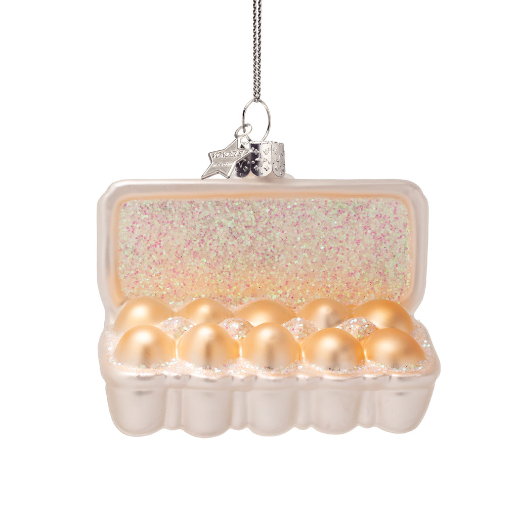 Jólaskraut -  Eggs in box