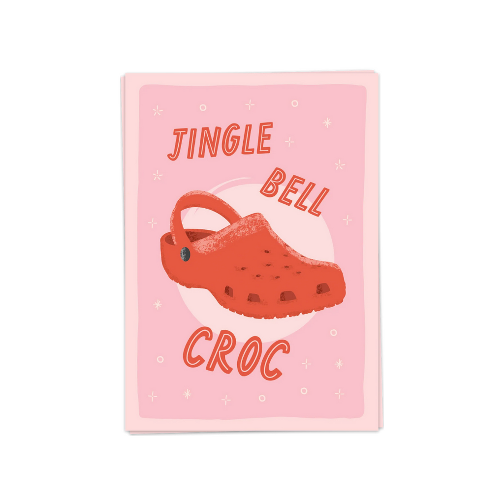 Kort - Jingle bell croc