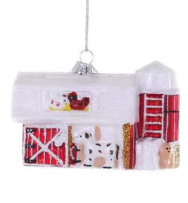 Jólaskraut - Vintage toy barn