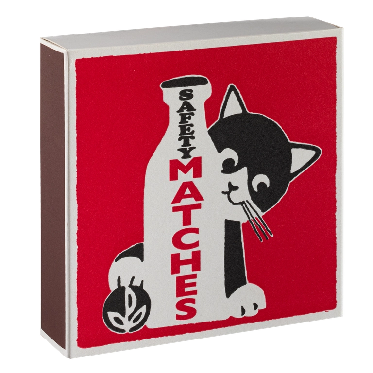 Eldspýtur - Milk Bottle Cat