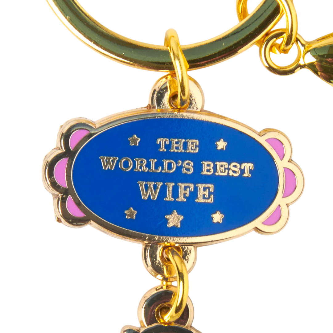 Snoopy lyklakippa - The World's Best Wife