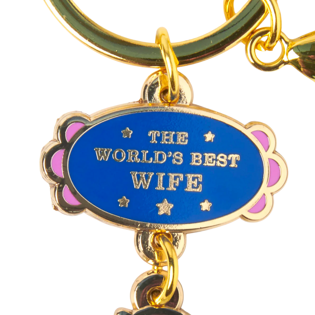 Snoopy lyklakippa - The World's Best Wife