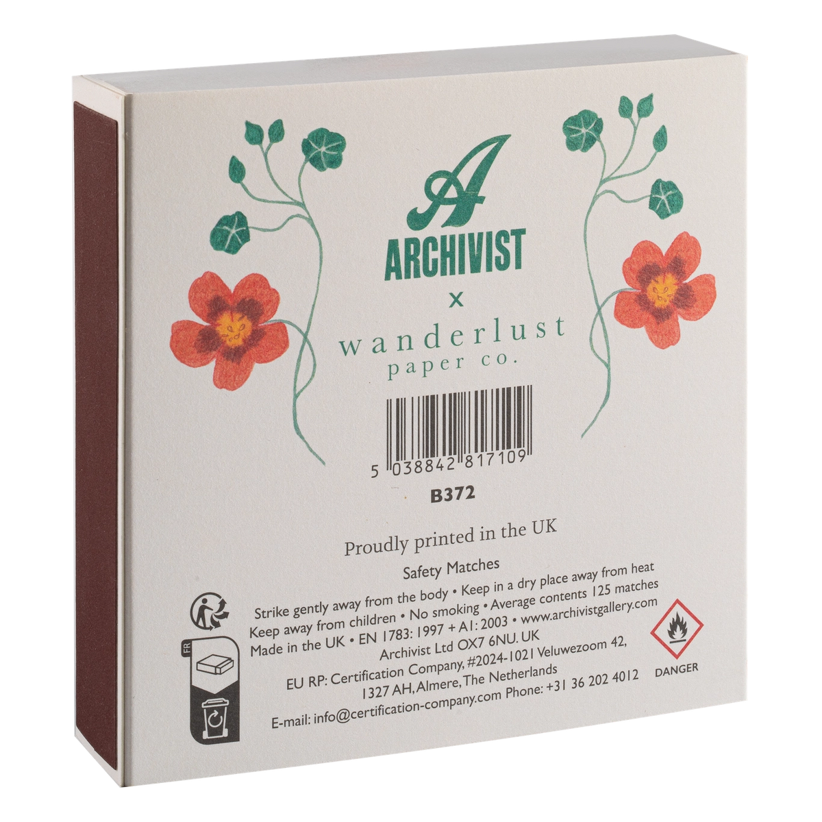 Eldspýtur - Nasturtium Matches