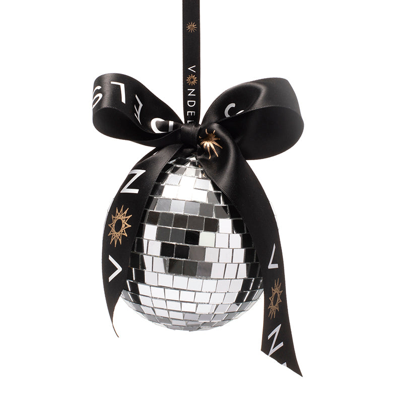 Diskó kúla 20 cm - silver