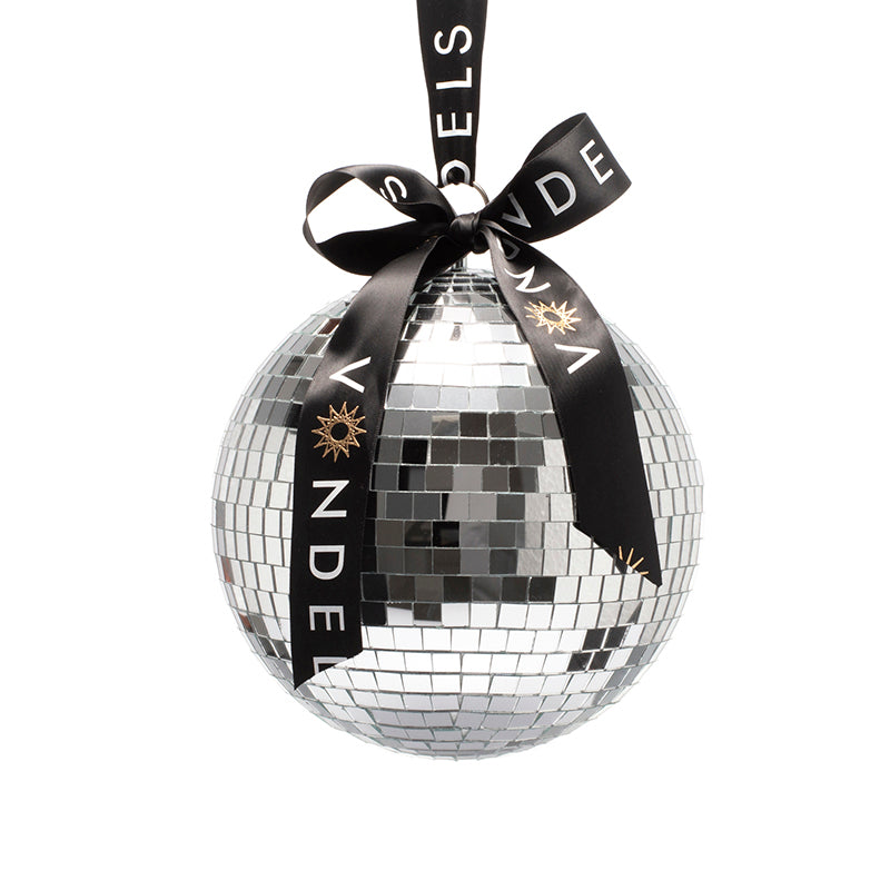 Diskó kúla 40 cm - silver