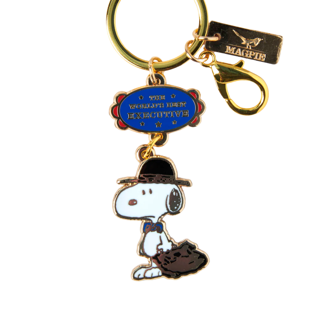 Snoopy lyklakippa - The World's Best Executive