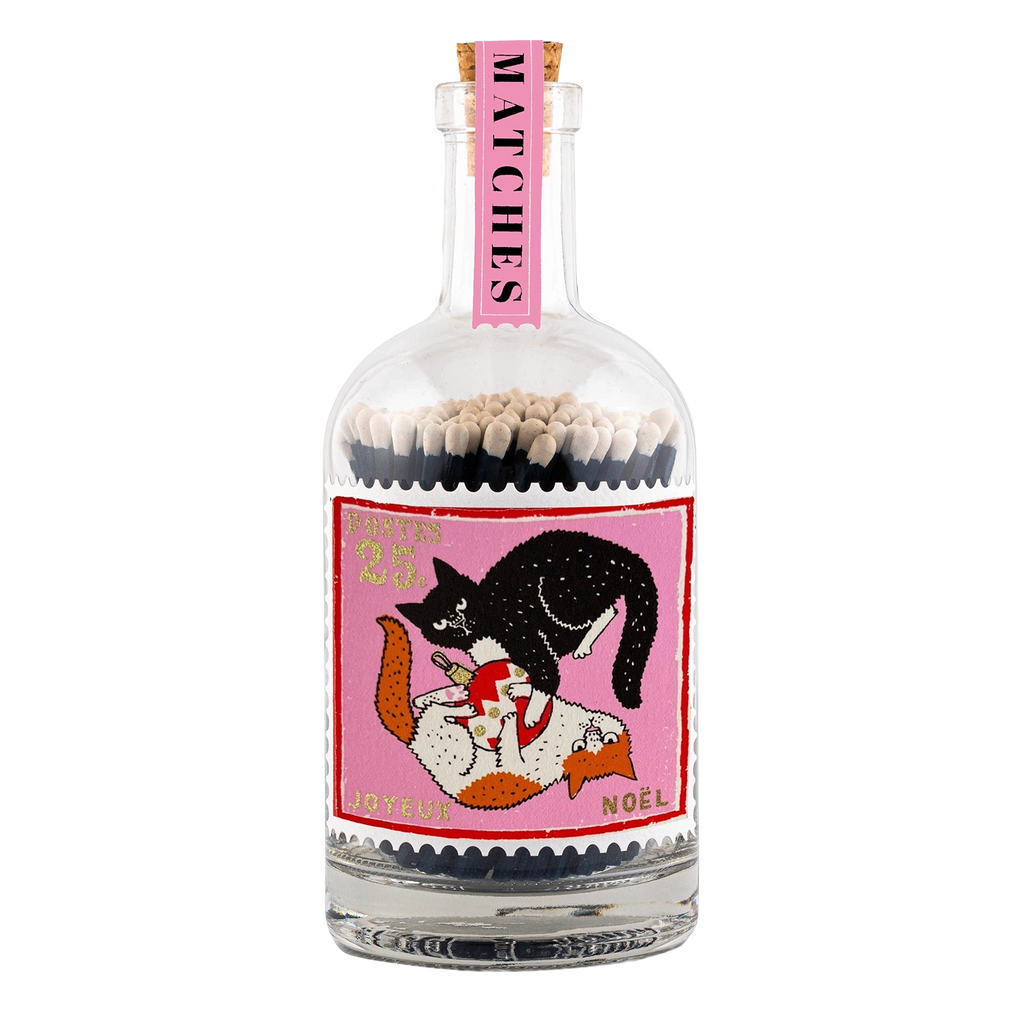 Eldspýtur í flösku - Christmas Cats stamp