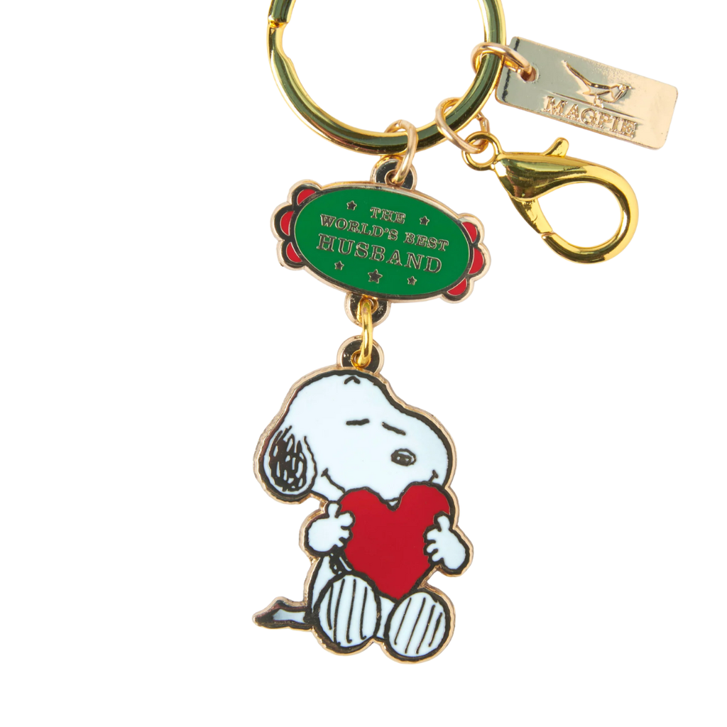 Snoopy lyklakippa - The World's Best Husband