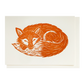 Kort - Sleeping Fox