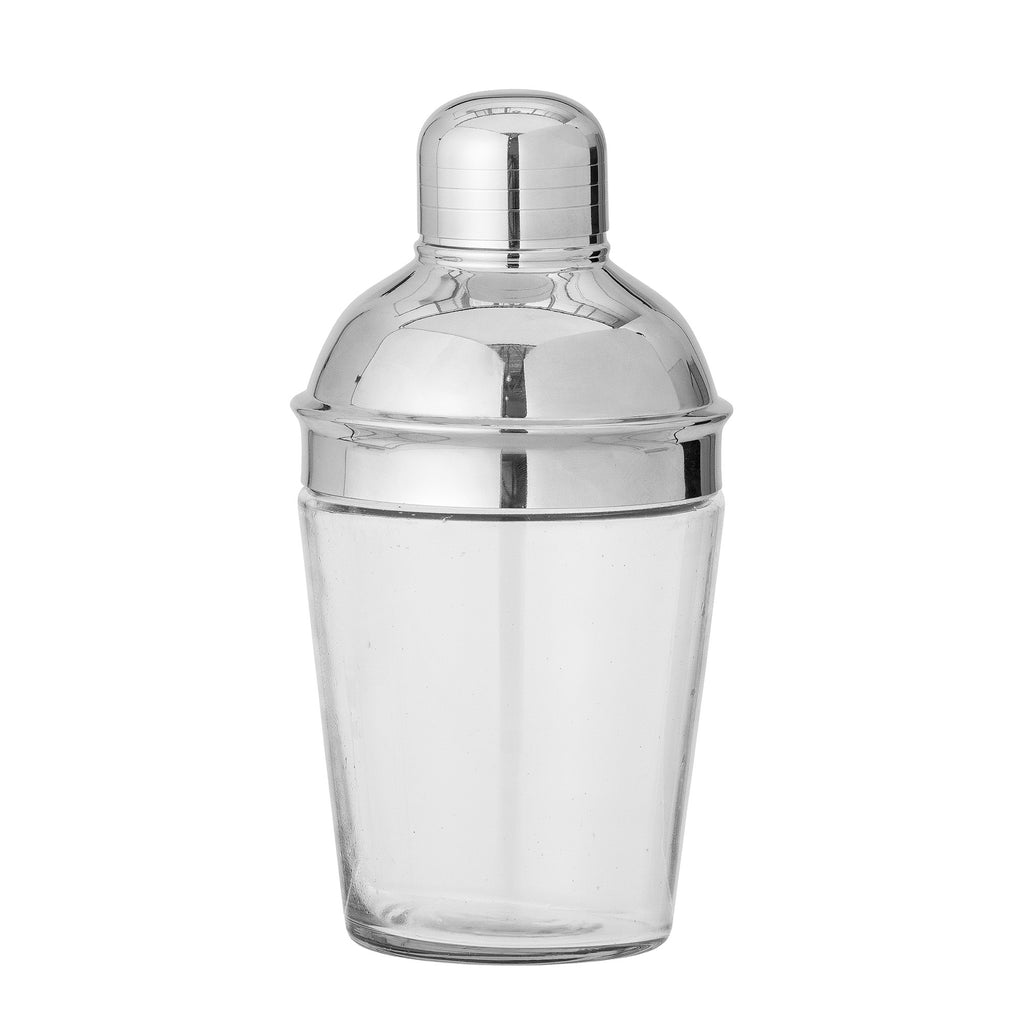 Cocktail shaker - glass/silver