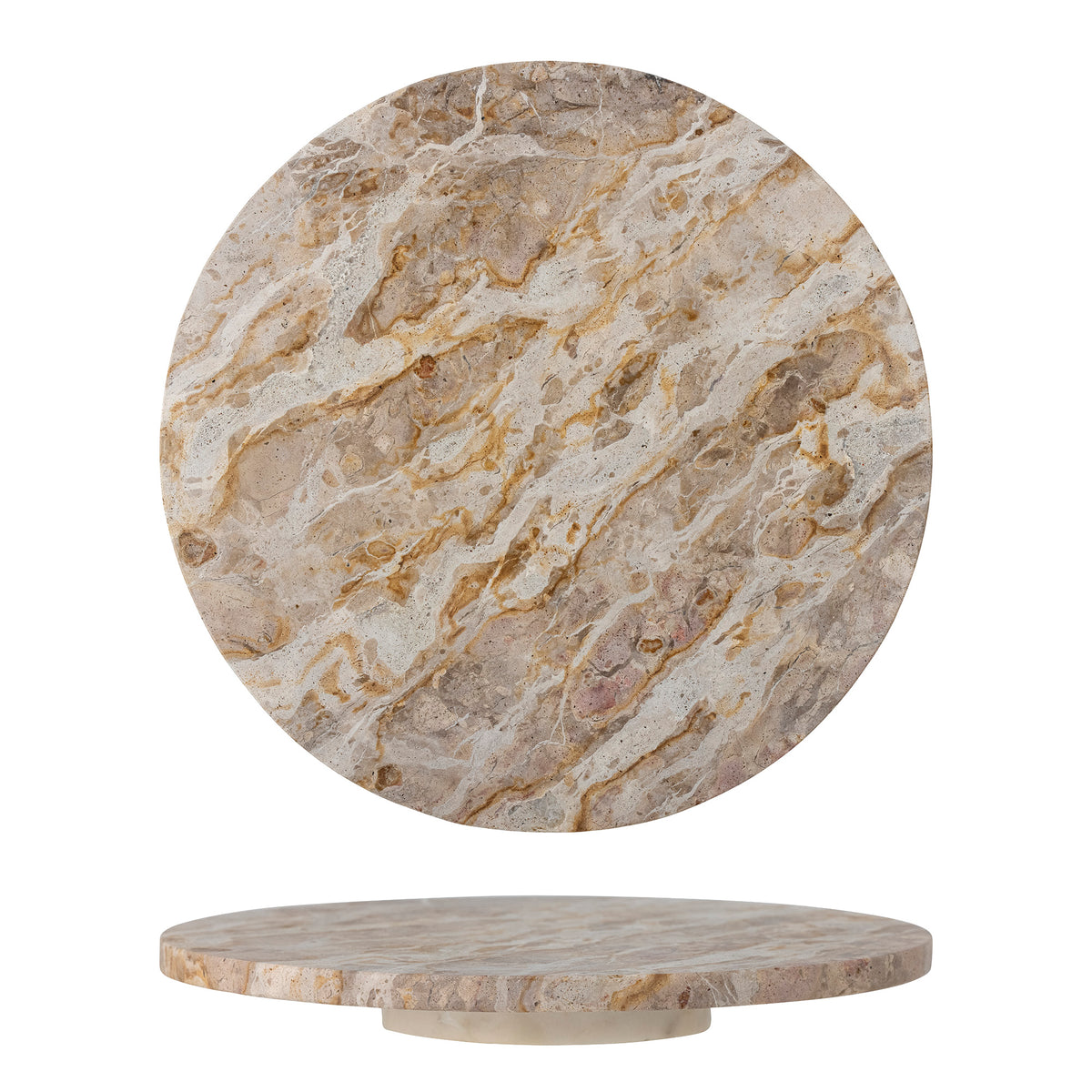 Nuni snúningsdiskur - Brown marble