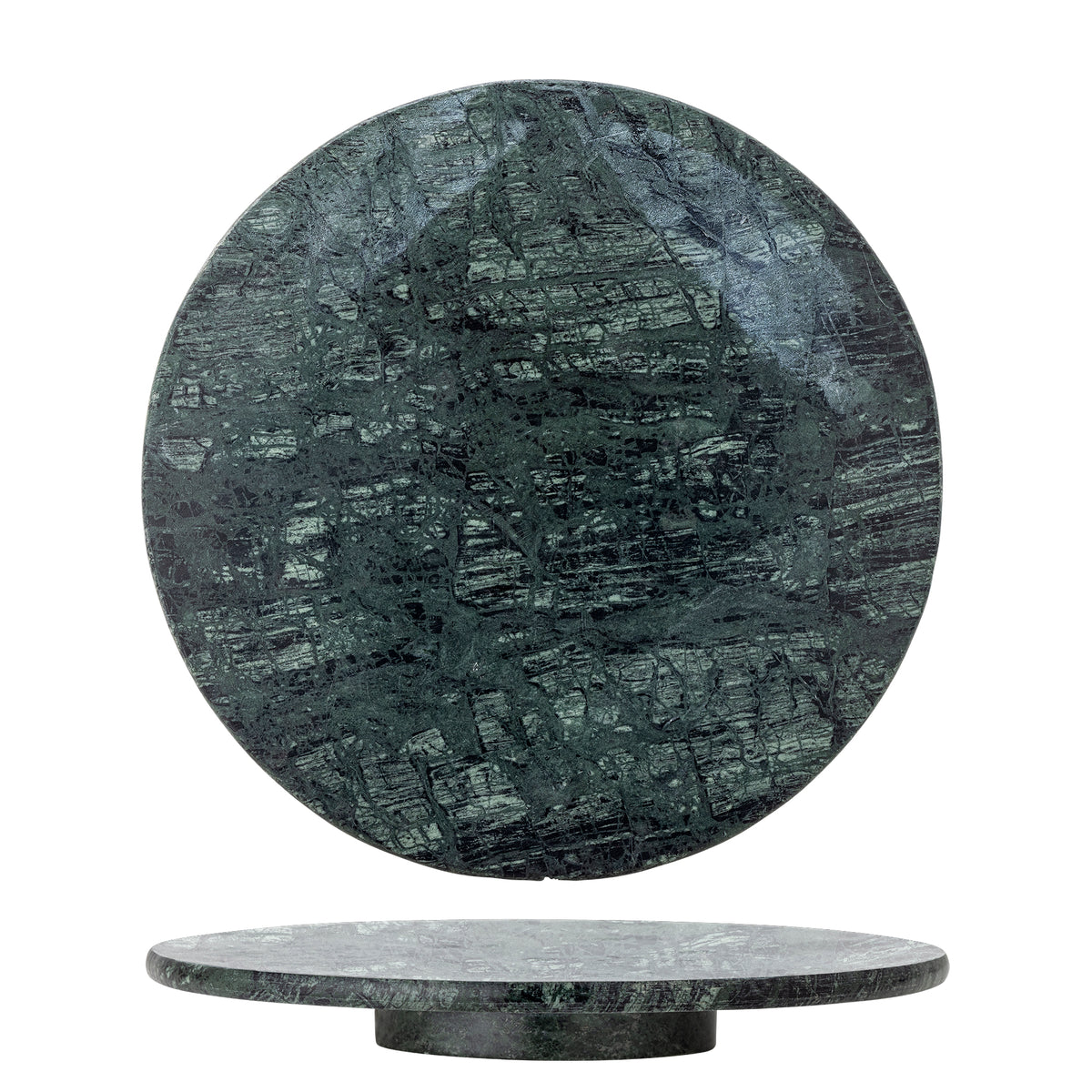 Nuni snúningsdiskur - Green marble