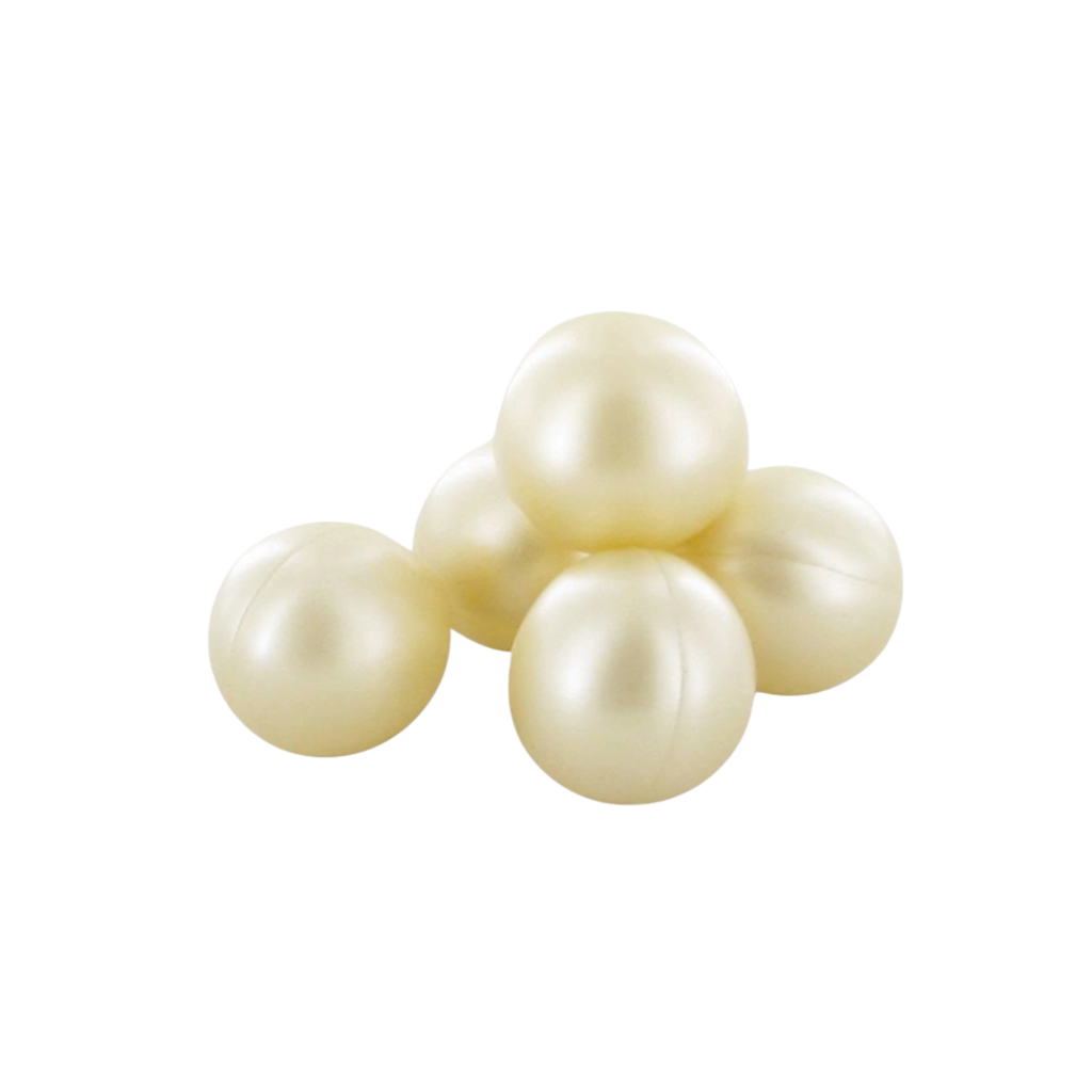 Baðperla - Kúla/hvít