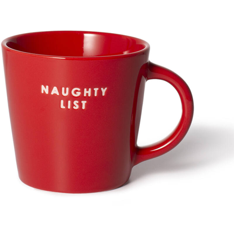 Cappuccino bolli - Naughty list/red