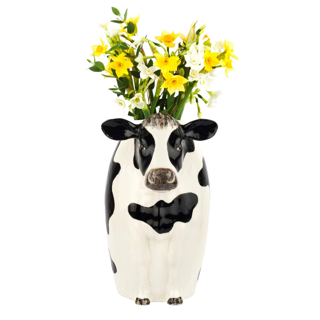 Blómavasi - Friesian cow