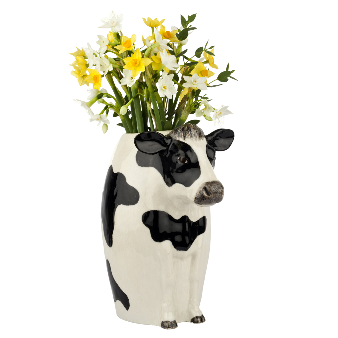 Blómavasi - Friesian cow
