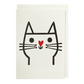 Kort - Cat with Heart Nose