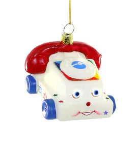 Jólaskraut - Vintage toy phone