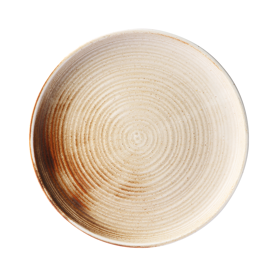 Chef ceramics matardiskur - rustic cream/brown