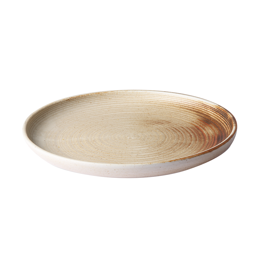 Chef ceramics matardiskur - rustic cream/brown