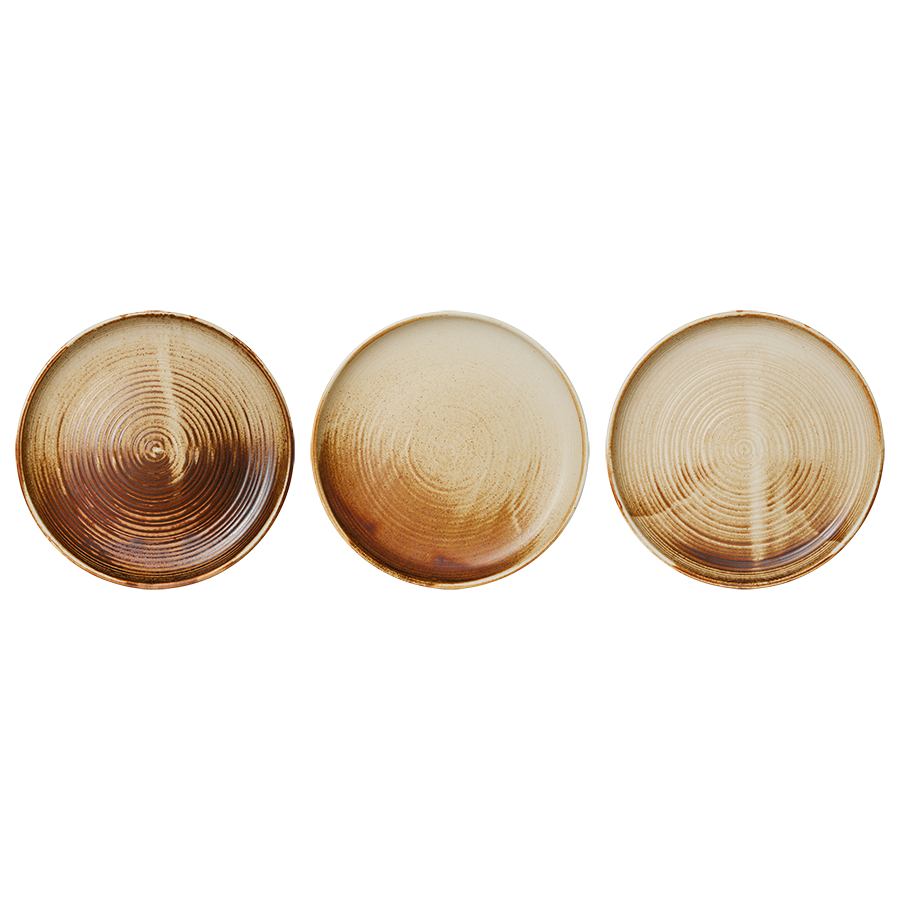 Chef ceramics matardiskur - rustic cream/brown