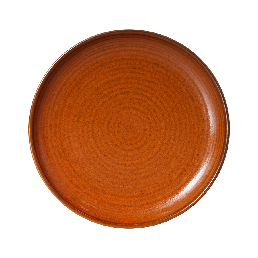 Chef ceramics hliðardiskur - burned orange