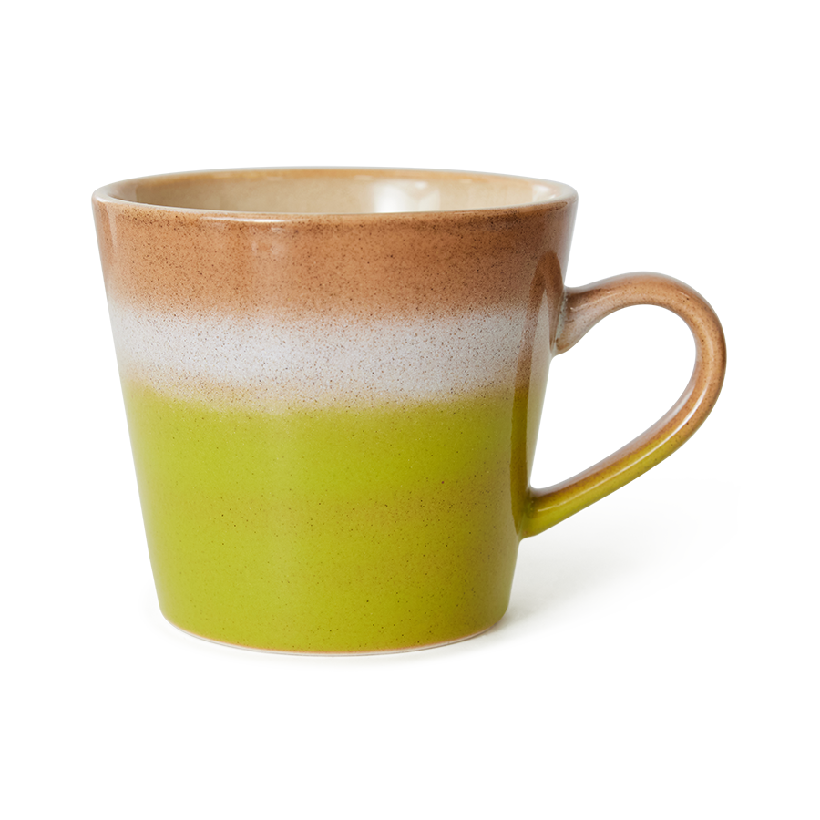 70's keramík cappuccino bolli - eclipse