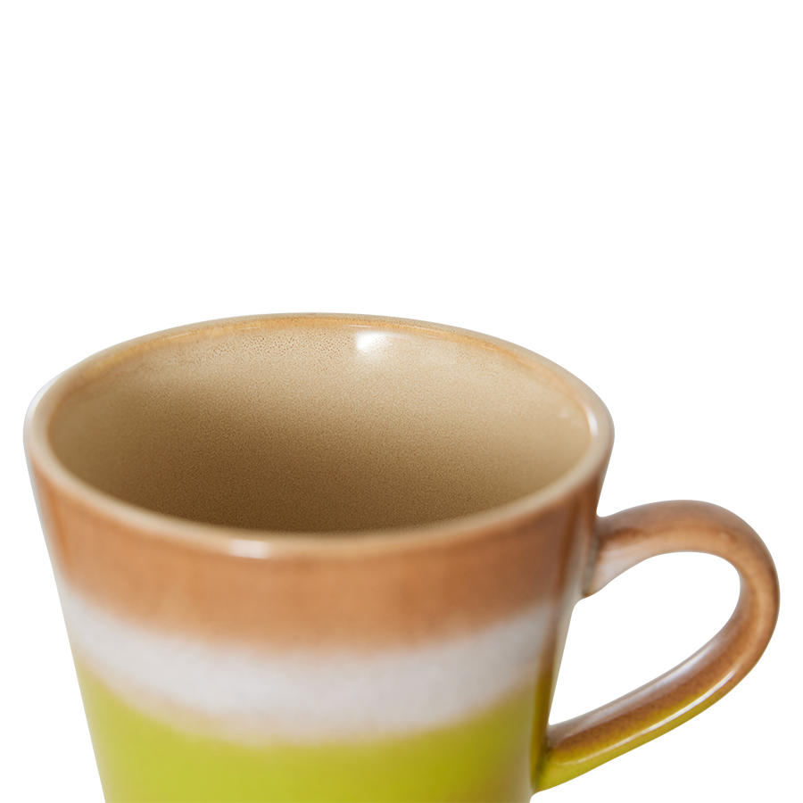 70's keramík cappuccino bolli - eclipse