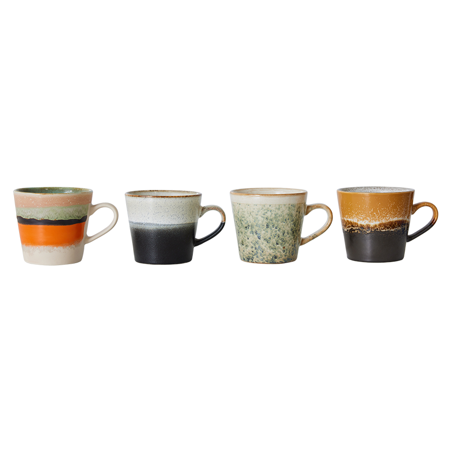 70's bollasett cappuccino verve - 4 stk.
